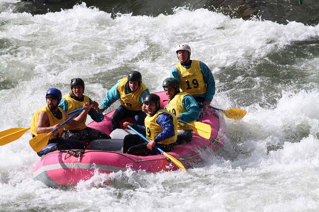 rafting